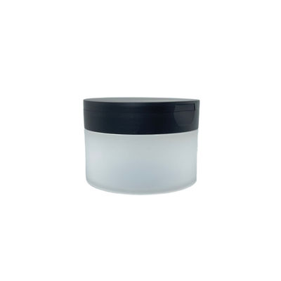 80g Lọ đựng mỹ phẩm bằng nhựa trong suốt đựng mặt nạ với Muỗng / Scraper