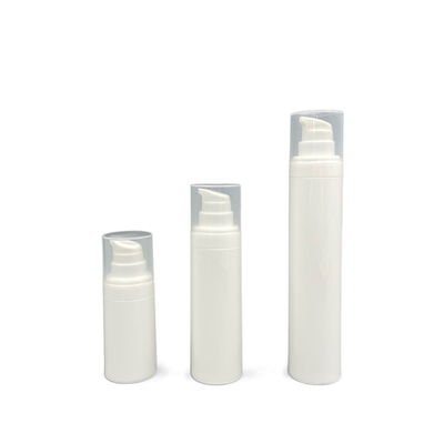 Vòng chụp trên chai bơm không có không khí Màn lọc lụa 50ml cho kem