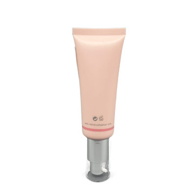 Màu hồng BB Cream rỗng ống bóp 30ml 50ml Đường kính 30mm có bơm
