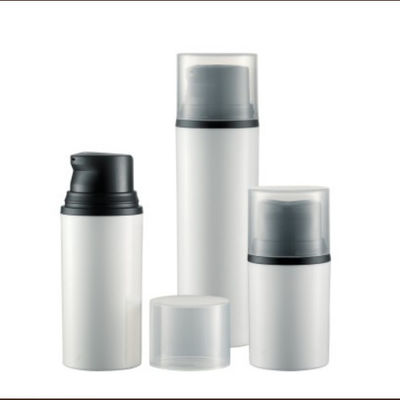 Chăm sóc da Chai kem dưỡng da đen rỗng 15ml 30ml 50ml PP Snap On
