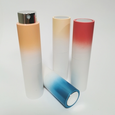 8ML Vỏ ABS Gradient Màu Chai Nước hoa Chai bên trong Chai thủy tinh