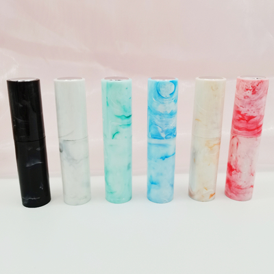 8ML Chất liệu ABS Bìa tiêm Màu đá cẩm thạch Refill Nước hoa Chai xịt Giá cạnh tranh