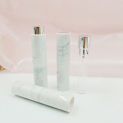 8ML Chất liệu ABS Bìa tiêm Màu đá cẩm thạch Refill Nước hoa Chai xịt Giá cạnh tranh