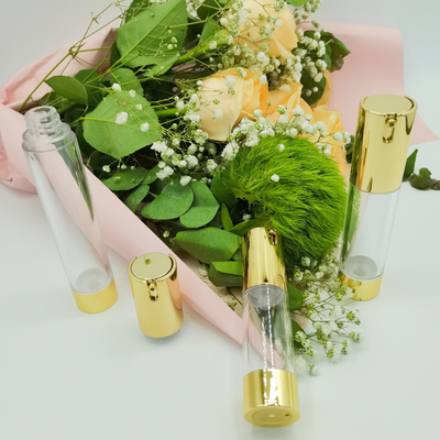 Bán nóng 15ml 20ml 30ml Chai bơm không khí thiết kế mỏng cho bao bì mỹ phẩm