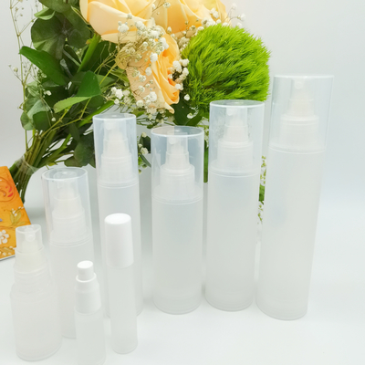 Bộ chai mỹ phẩm hoàn toàn bằng nhựa mới Chai mờ 5ml 10ml 15ml 30ml 50ml 80ml 100ml 120ml cho bao bì chăm sóc da