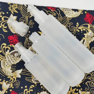 Bộ chai mỹ phẩm hoàn toàn bằng nhựa mới Chai mờ 5ml 10ml 15ml 30ml 50ml 80ml 100ml 120ml cho bao bì chăm sóc da
