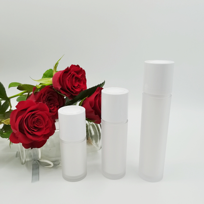 15ml 30ml 50ml để chăm sóc da Chai bơm không khí đôi tường quay tròn