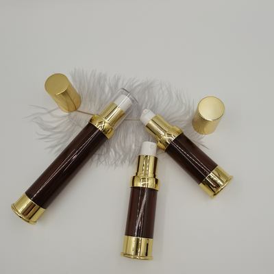 Bộ truyền động kem dưỡng da 15ml, 20ml, 30ml kim loại hóa cho kem dưỡng da Chai nhựa không có khí