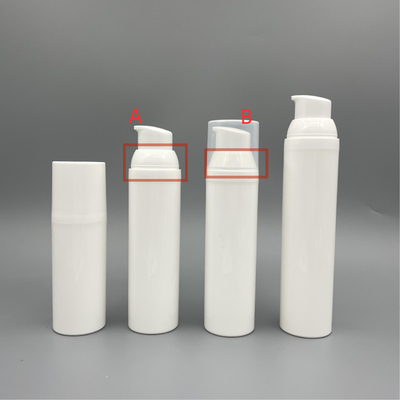 30ml 50ml 75ml 100ml PP đính trên chai không có không khí cho hộp đựng chăm sóc da