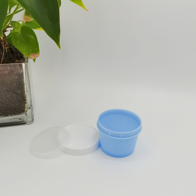 Chất liệu đơn sắc Bình mỹ phẩm PP 50ml 100ml 200ml 250ml Hình dạng cốc đựng kem Lọ chăm sóc cá nhân