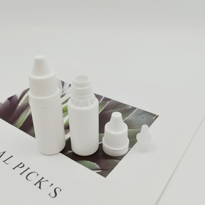 Chai nhỏ giọt bằng nhựa lỏng 5ml 10ml PE có nắp và đầu bằng chứng giả mạo