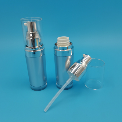 PMMA Round Shape Acrylic Lotion Chai 15ml 30ml 50ml 100ml 120ml