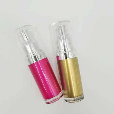 PMMA Round Shape Acrylic Lotion Chai 15ml 30ml 50ml 100ml 120ml