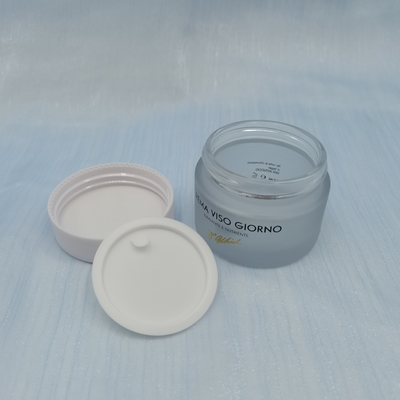 Lọ thủy tinh 50g Màu mờ cho mỹ phẩm