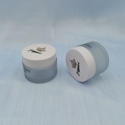 Lọ thủy tinh 50g Màu mờ cho mỹ phẩm