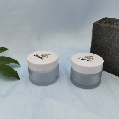 Lọ thủy tinh 50g Màu mờ cho mỹ phẩm