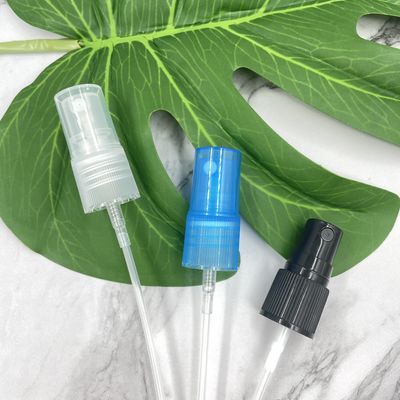 Máy bơm mỹ phẩm 18 415 Máy phun sương mịn Vỏ bọc có gân 304H Nhựa Polypropylene