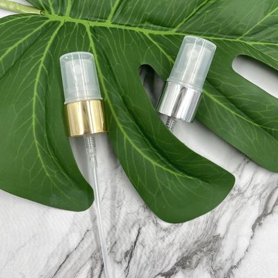 Máy phun sương 18/410 Máy bơm phun sương màu bạc Vỏ nhôm 0,12ML SS316 Gân váy