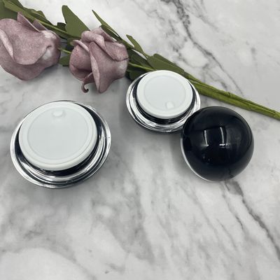 Bao bì chăm sóc da Hộp đựng kem dưỡng da mặt 15g 30g 50g Mỹ phẩm acrylic Hình dạng bóng