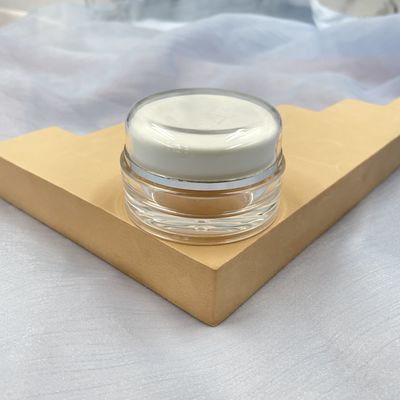 Lọ nhựa đựng mỹ phẩm bằng nhựa chống tia cực tím Hộp đựng mỹ phẩm acrylic tròn 30g 50g cho kem chăm sóc da