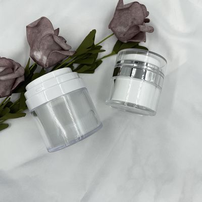 15/30 / 50g Bình bơm không khí rỗng Chai kem acrylic Mỹ phẩm dễ sử dụng Hộp đựng Dụng cụ trang điểm du lịch di động