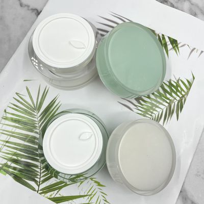 Hũ mỹ phẩm 15g 30g 50g hũ kem acrylic rỗng hình tròn Kem dưỡng da mặt để chăm sóc da
