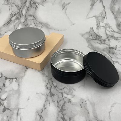 Matt Black Aluminium thiếc lọ 150ml Màu tùy chỉnh chống rò rỉ