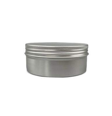 Kẹo Aluminium Thiếc lọ 250ml Hộp kim loại có vít trên nắp