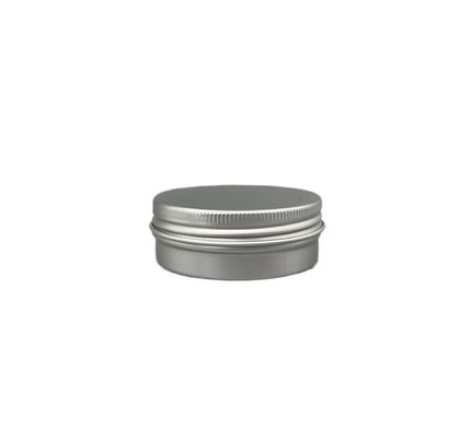 Hũ nhỏ 60ml 80ml bằng nhôm thiếc tròn Cạnh vặn xoắn Top dùng cho sáp