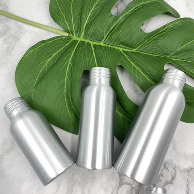 Chai mỹ phẩm nhôm chống tia UV niêm phong 100ml 150ml có nhãn