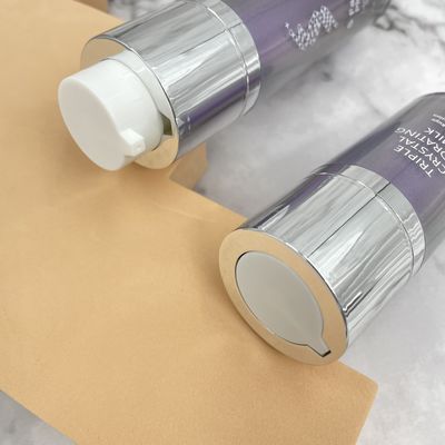 15ml 30ml 50ml để chăm sóc da Chai bơm không khí đôi tường quay tròn