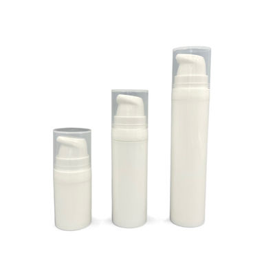 Chai bơm không khí 10ml 15ml Chụp trên màn hình nhựa trắng