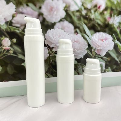 Chai bơm không khí 10ml 15ml Chụp trên màn hình nhựa trắng