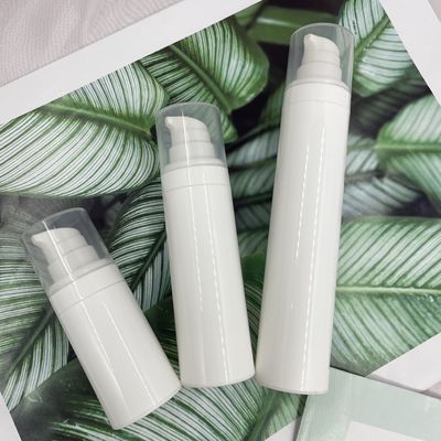 Vòng chụp trên chai bơm không có không khí Màn lọc lụa 50ml cho kem
