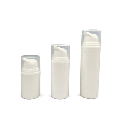 Snap On Airless Pump Bao bì Chai chăm sóc da 15ml PP thân thiện với môi trường