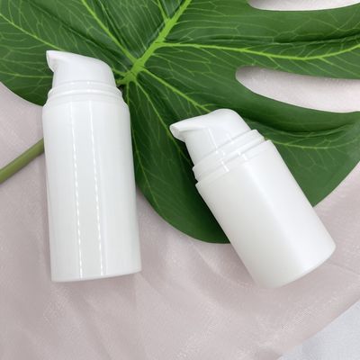 Snap On Airless Pump Bao bì Chai chăm sóc da 15ml PP thân thiện với môi trường