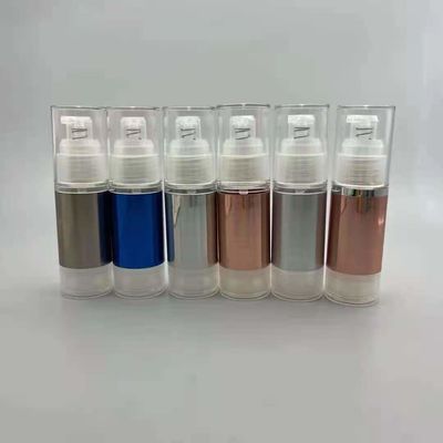 15ml, 30ml, 50ml, 80ml, 100ml, 120ml Chai nước hoa hồng không có không khí Lotion Actuator For Skin Care