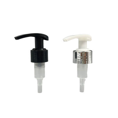 Bơm phân phối kem dưỡng da Anti Clockwise 24/410 Màu đen 2CC Bạc sáng bóng Kim loại