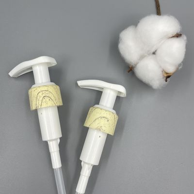 Lò xo bên ngoài 2CC Máy bơm kem dưỡng da mô hình đóng cửa bằng gỗ XY02-6