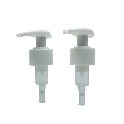 Bơm phân phối kem dưỡng da mở theo chiều kim đồng hồ 2CC 28/400 Màu trắng 2,2ml Liều lượng Bên ngoài Mùa xuân