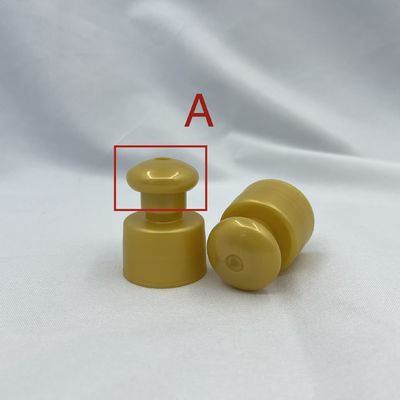 Vàng kéo lên nắp chai Top 24/410 Màu tùy chỉnh 2 Bộ truyền động với hoàn thiện