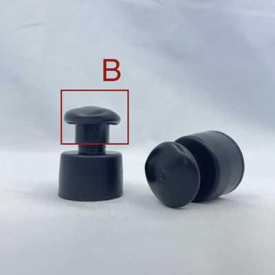 Vàng kéo lên nắp chai Top 24/410 Màu tùy chỉnh 2 Bộ truyền động với hoàn thiện