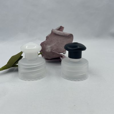 28/410 Đẩy kéo Vít Nắp chai Nắp đậy bằng nhựa Hình gợn sóng