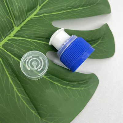 Đĩa nhựa không thấm nước Mặt trên nắp lật 28/410 Bằng chứng giả đẩy Đầu chai kéo