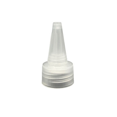 28/410 24/410 Xoắn nắp chai trên cùng PP Vít nhựa trắng có nắp đậy