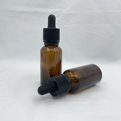 Chai lọ mỹ phẩm bằng thủy tinh màu hổ phách đục