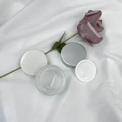 Tròn 20g Thủy tinh tùy chỉnh Lọ mỹ phẩm Đường kính bao bì 4,7cm Chiều cao 3,2cm