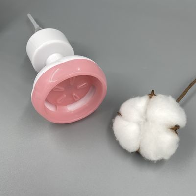 43mm Đóng cửa Hình dạng bông hoa Bơm bọt 5 Cánh hoa PP Xà phòng Dầu gội 0.68ml Liều lượng