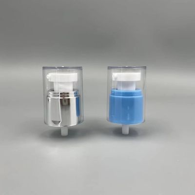Máy phân phối bơm kem bột 20/410 MS Nắp bằng kim loại bạc Đóng nắp 0,25ML Liều lượng