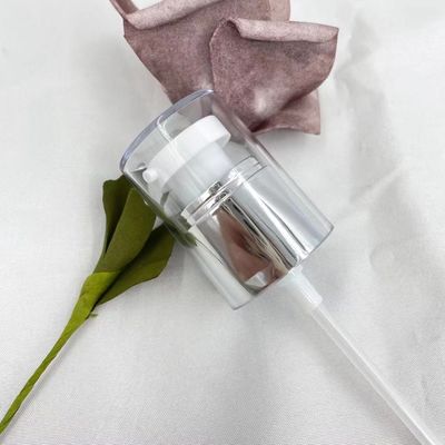 Máy phân phối bơm kem bột 20/410 MS Nắp bằng kim loại bạc Đóng nắp 0,25ML Liều lượng